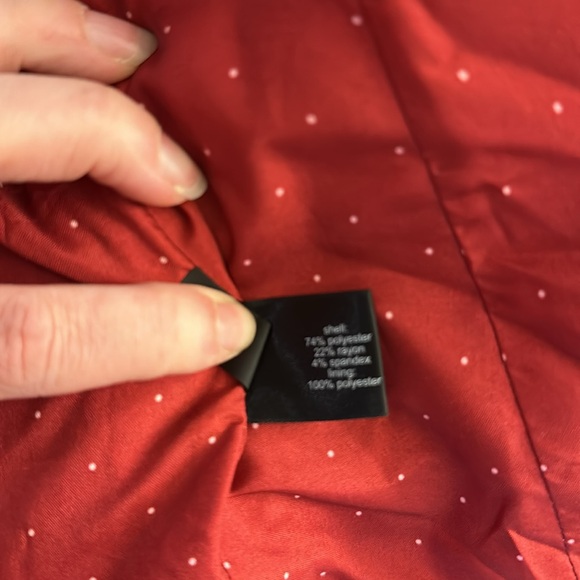 The limited red blazer- never worn - Picture 4 of 4